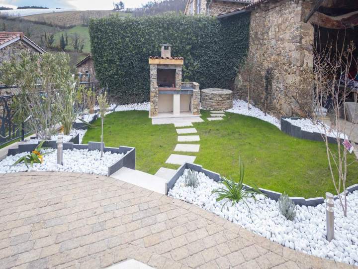 Aménagement jardin paysager Mornant