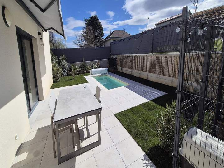 Aménagement terrasse Mornant